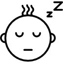 bebé dormido icon