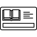 Library Card icon