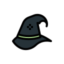 sombrero de bruja icon