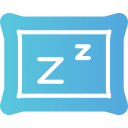 en train de dormir 