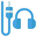 conector de audio icon