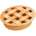 pie de manzana icon