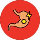 dolor abdominal icon