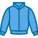 chaqueta de universidad icon