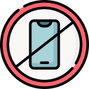 No mobile phone 