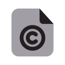 derechos de autor icon