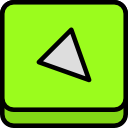 flecha diagonal icon