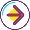 flecha correcta icon