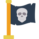 bandera pirata icon