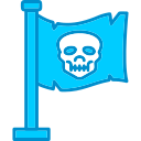 bandera pirata icon