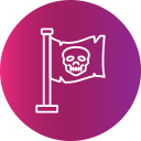 bandera pirata icon