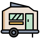 Acampar van icon