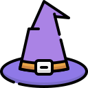 sombrero de bruja icon