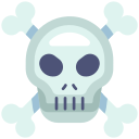 calavera y huesos icon