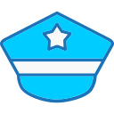 sombrero de policía