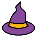 sombrero de bruja icon