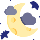 luna creciente icon