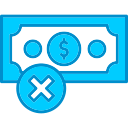 sin dinero icon