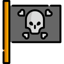 bandera pirata icon