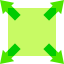 redimensionar icon