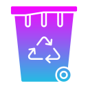 tacho de reciclaje icon