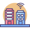 Smart city icon