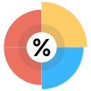 gráfico circular icon