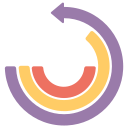 gráfico circular icon