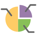 gráfico circular icon