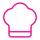 sombrero de cocinero icon