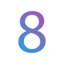 numero 8 icon