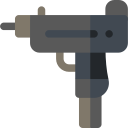 pistola ametralladora icon