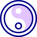 símbolo de yin yang