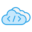 codificación en la nube icon