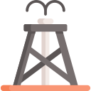 torre de perforación de petróleo 