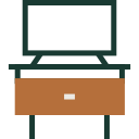 mesa de televisión icon