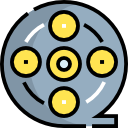 carrete de película icon