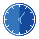 hora del reloj icon