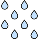 gotas de lluvia icon