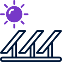 energía solar icon