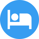 cama de hotel icon