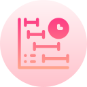 diagramas de gantt icon