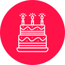 pastel de cumpleaños icon