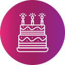 pastel de cumpleaños icon