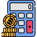 calculadora de moneda icon