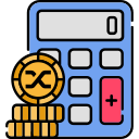 calculadora de moneda icon