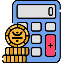 calculadora de moneda icon