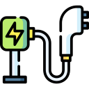 Carga electrica icon