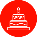 pastel de cumpleaños icon