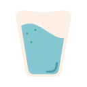 vaso de agua icon